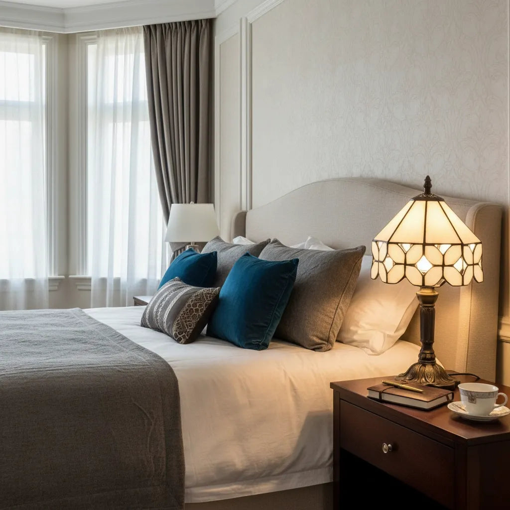 Lampe de Chevet Industrielle Tiffany