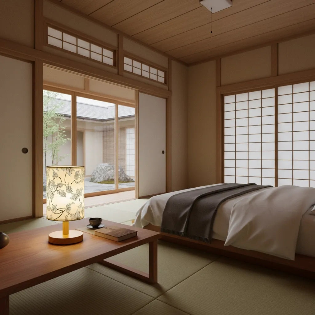 Lampe de Chevet Japonaise