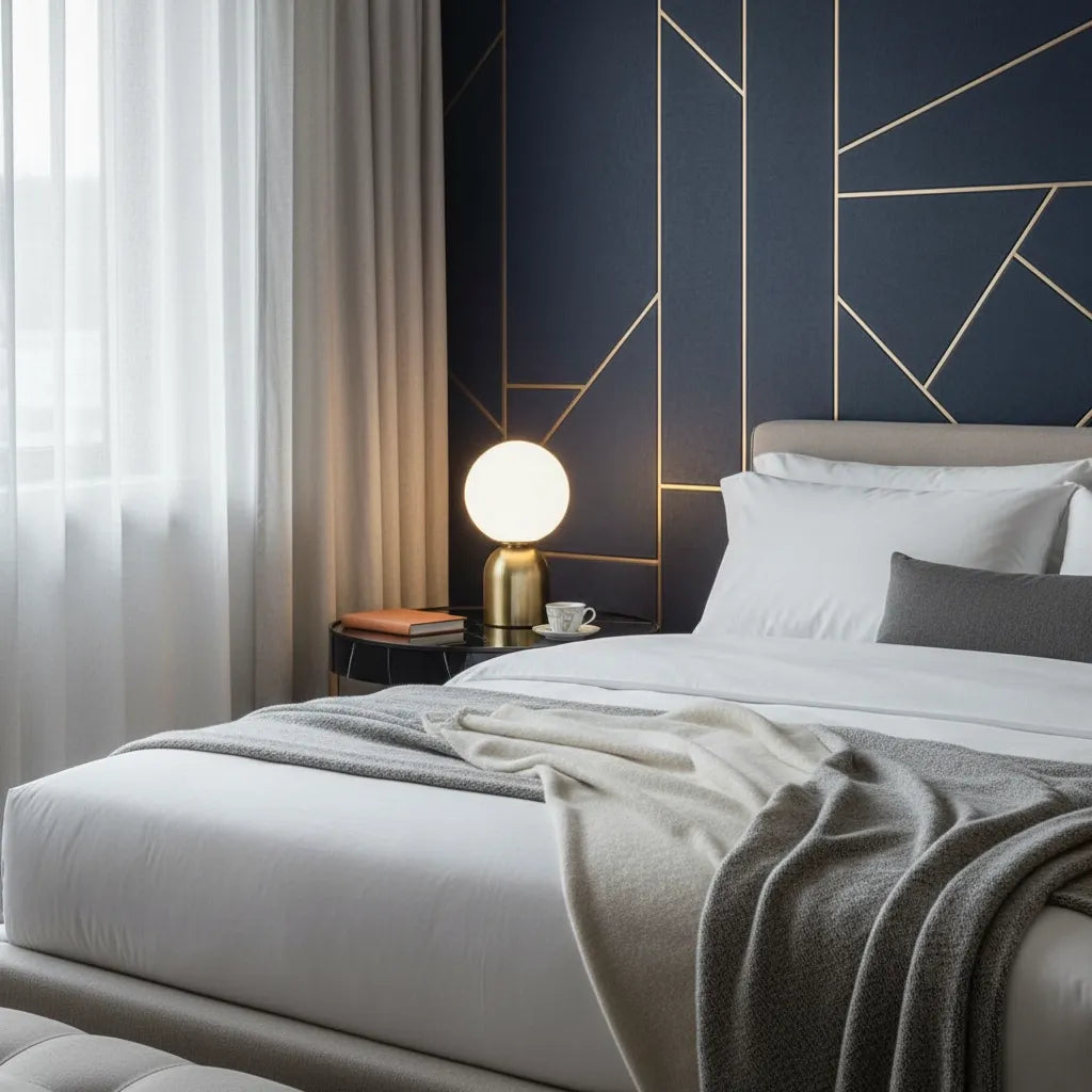 Lampe de Chevet Laiton