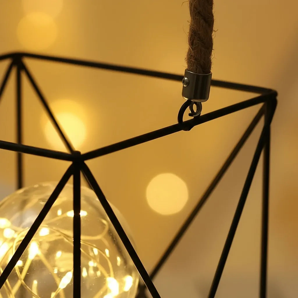 Lampe de Chevet Metal Noir