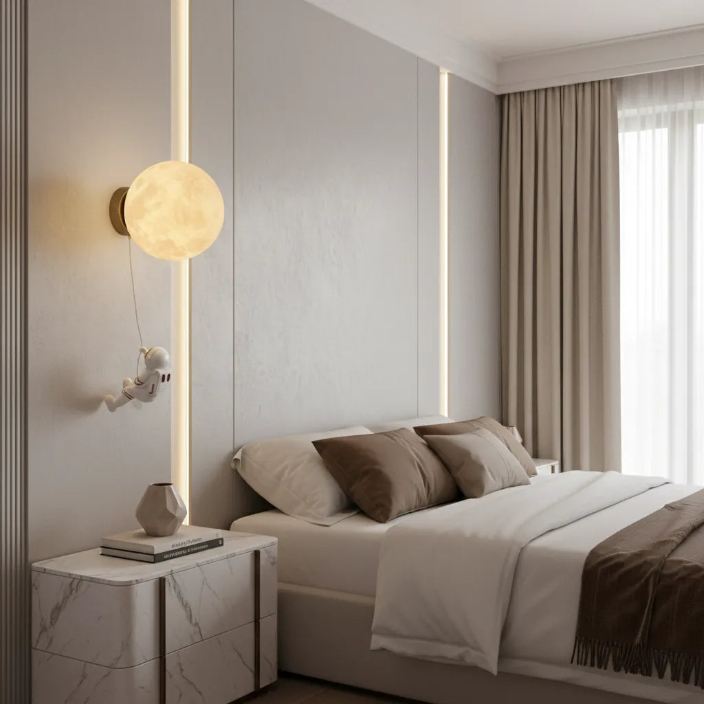 Lampe de Chevet Murale Astronaute