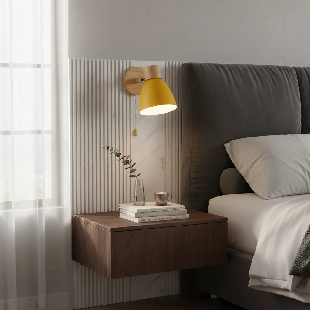 Lampe de Chevet Murale avec Interrupteur