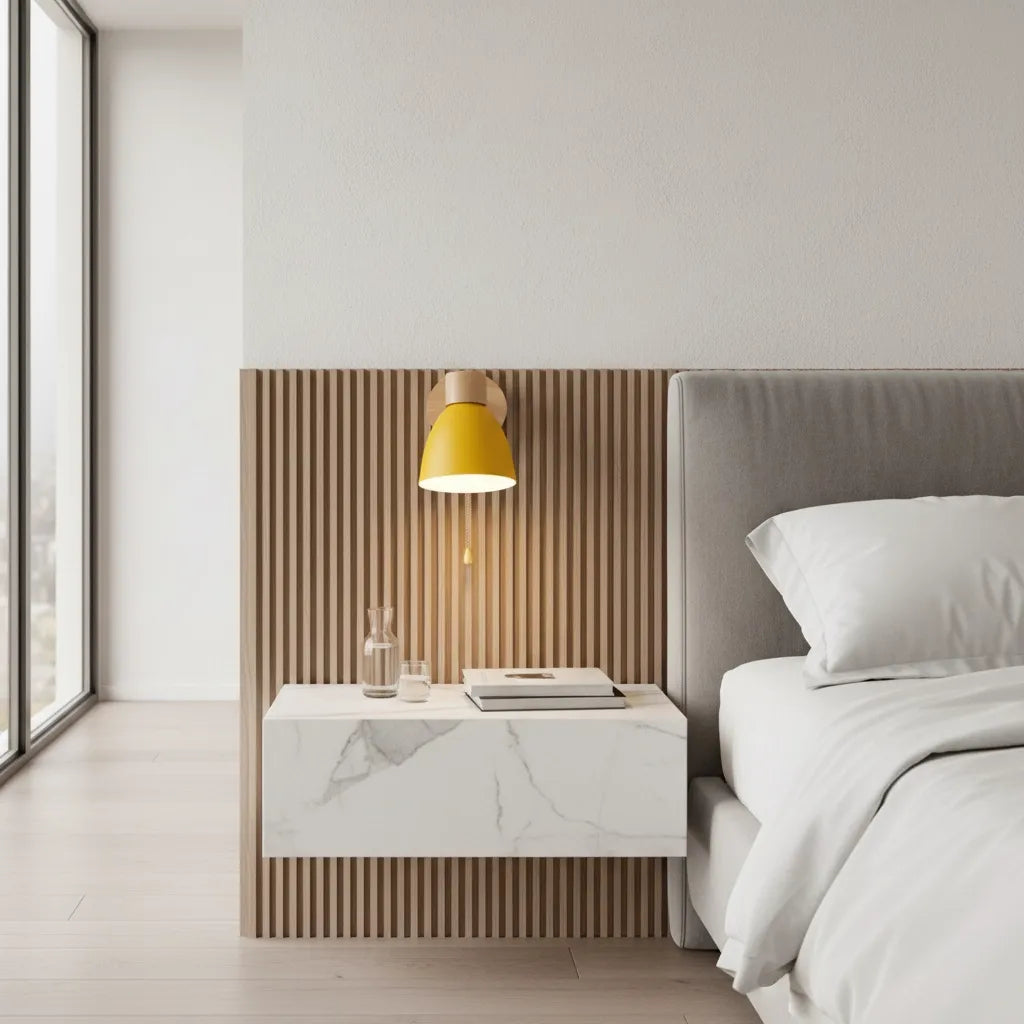 Lampe de Chevet Murale avec Interrupteur