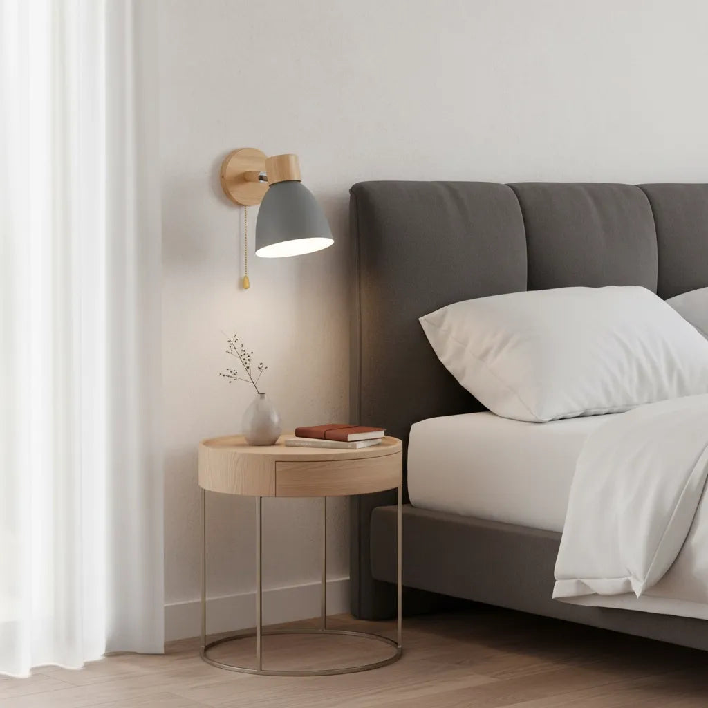 Lampe de Chevet Murale avec Interrupteur