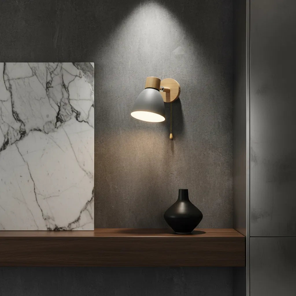 Lampe de Chevet Murale avec Interrupteur