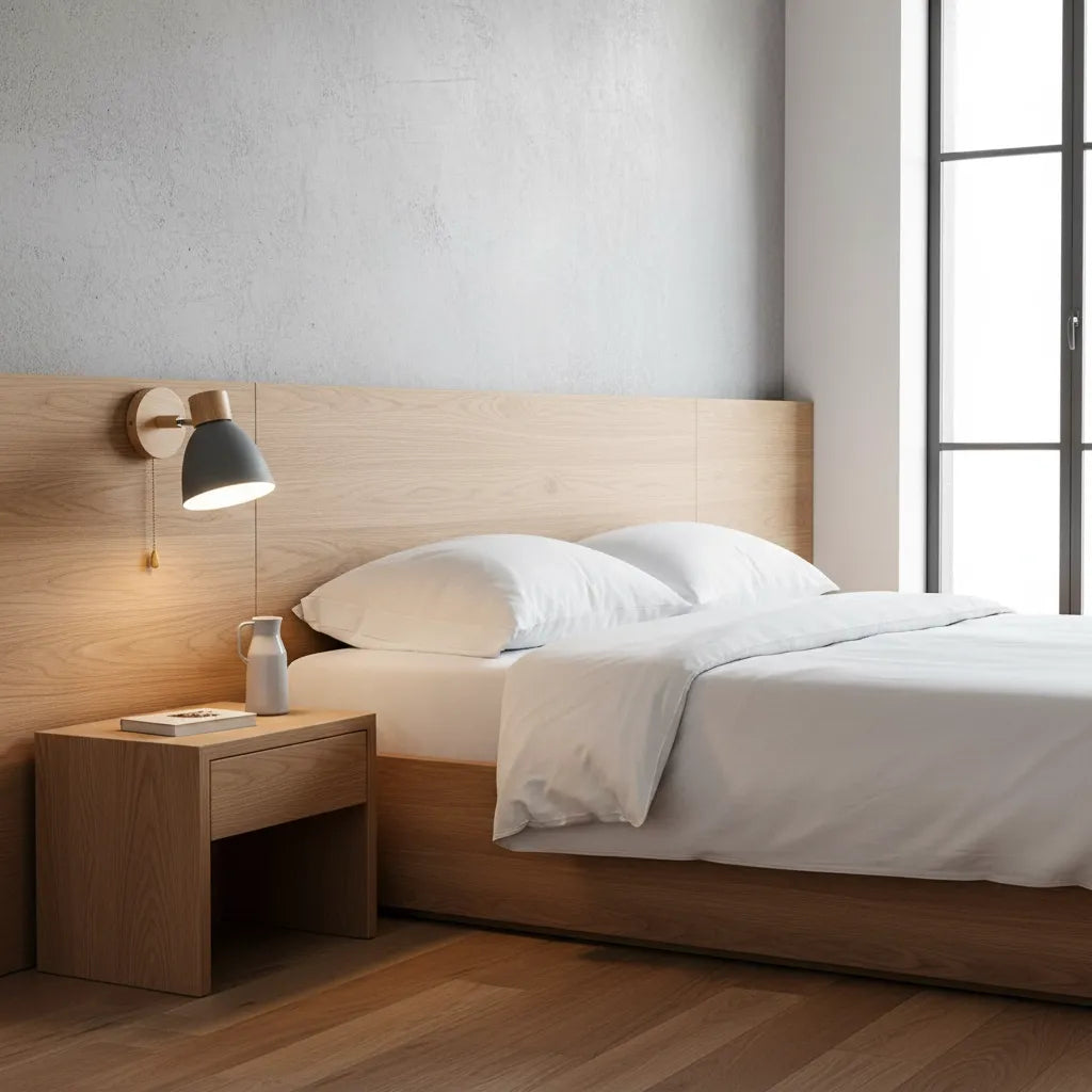 Lampe de Chevet Murale avec Interrupteur