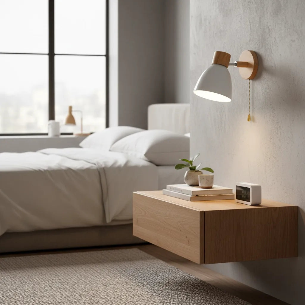 Lampe de Chevet Murale avec Interrupteur