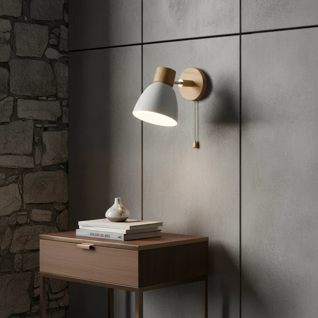 Lampe de Chevet Murale avec Interrupteur