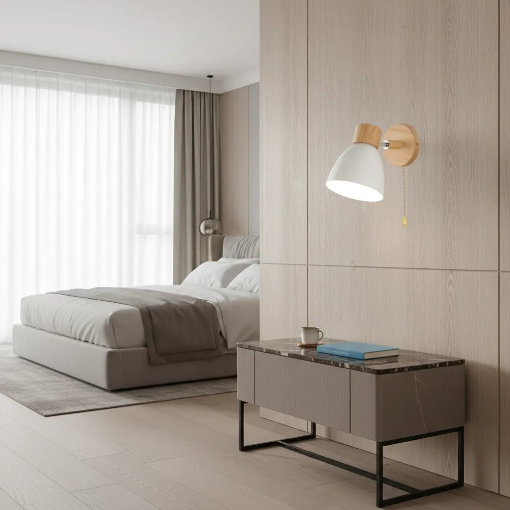 Lampe de Chevet Murale avec Interrupteur