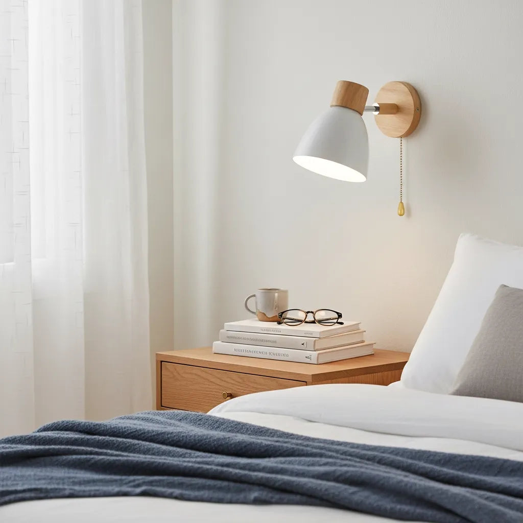 Lampe de Chevet Murale avec Interrupteur
