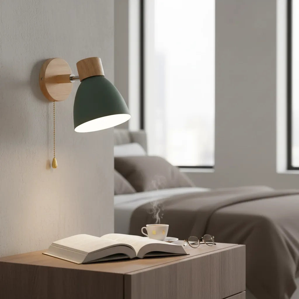 Lampe de Chevet Murale avec Interrupteur