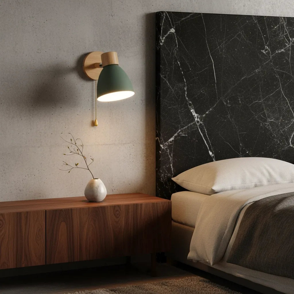 Lampe de Chevet Murale avec Interrupteur