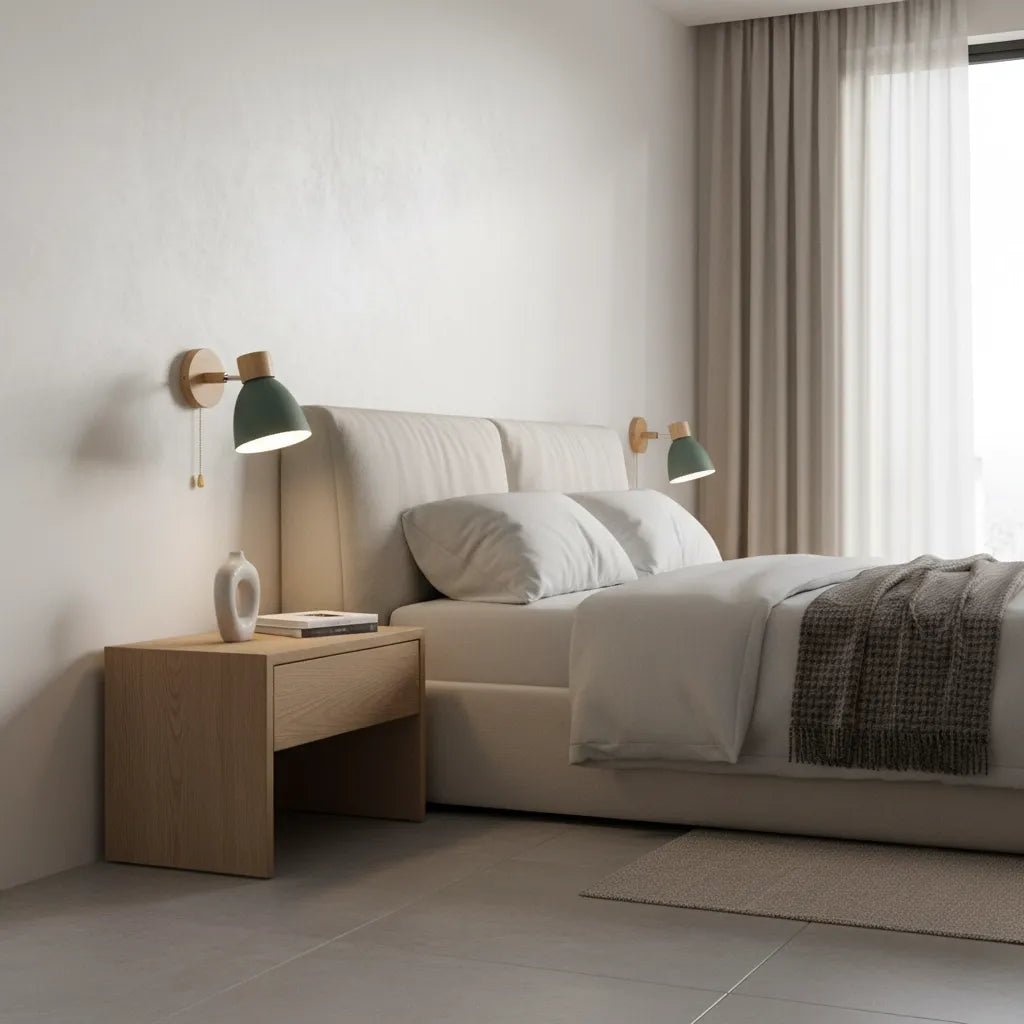 Lampe de Chevet Murale avec Interrupteur