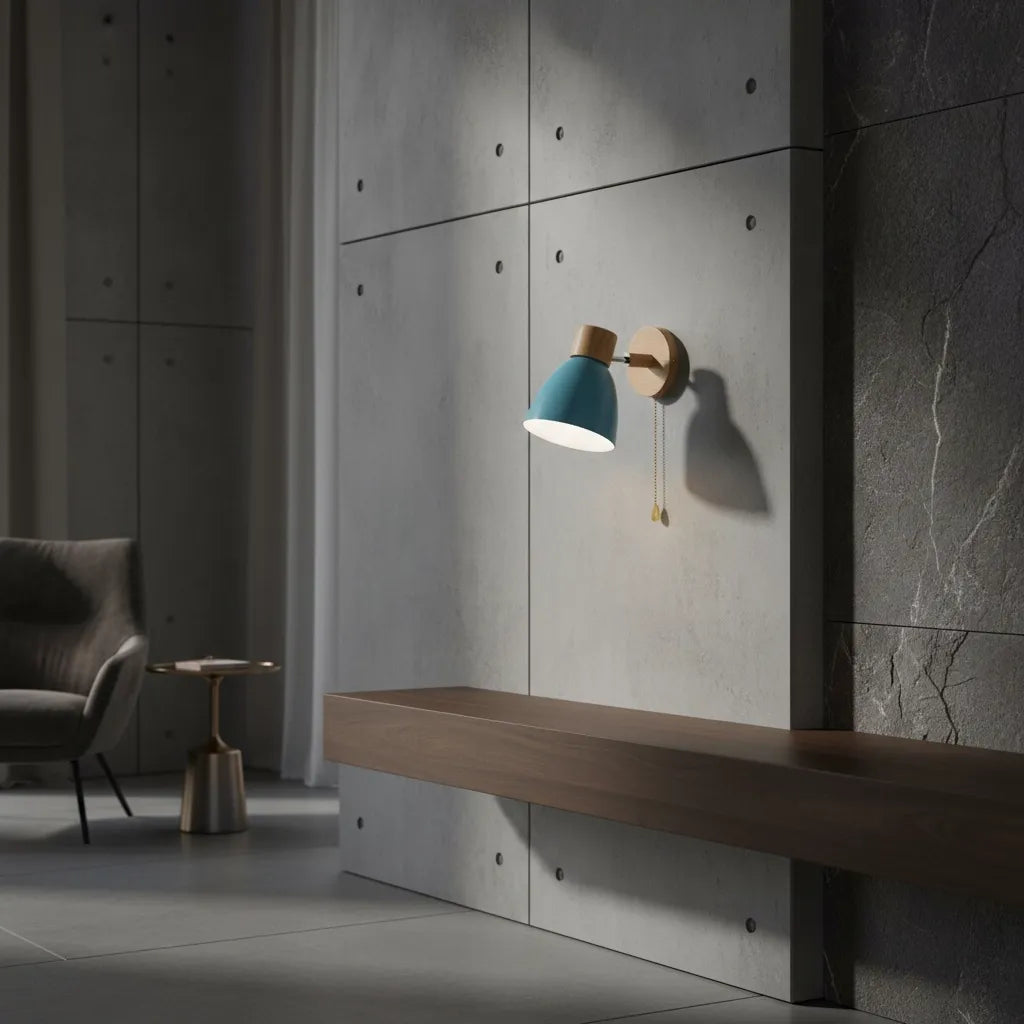 Lampe de Chevet Murale avec Interrupteur