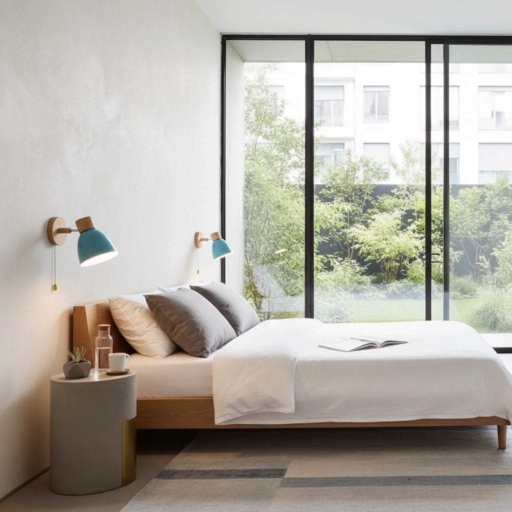 Lampe de Chevet Murale avec Interrupteur