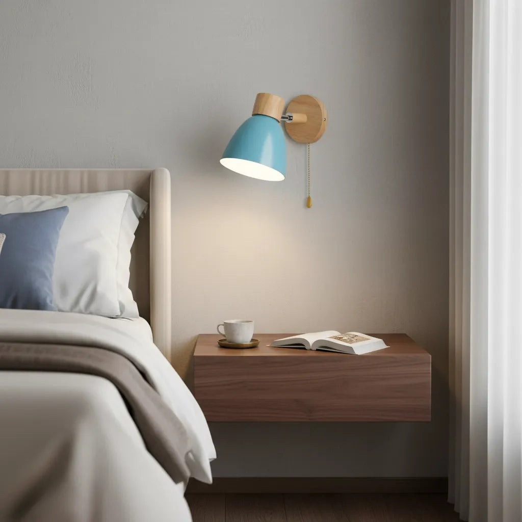 Lampe de Chevet Murale avec Interrupteur