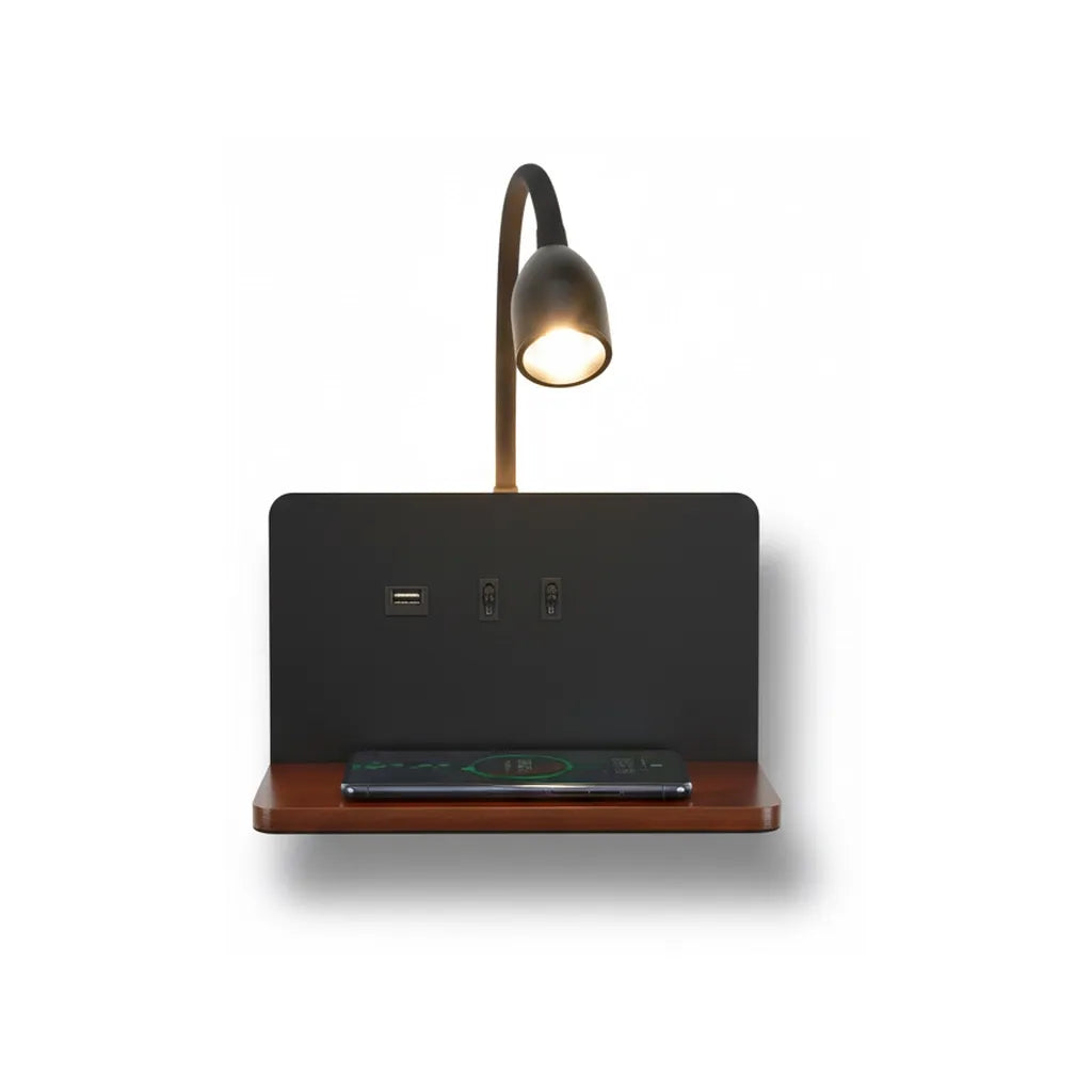 Lampe de Chevet Murale avec Prise