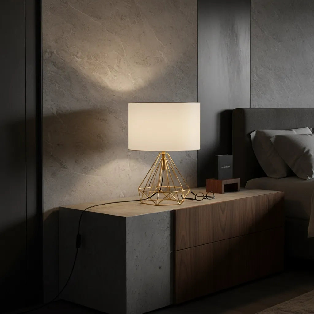 Lampe de Chevet Noir