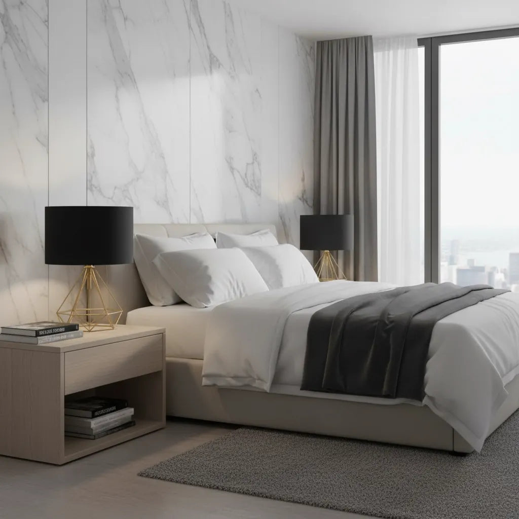 Lampe de Chevet Noir