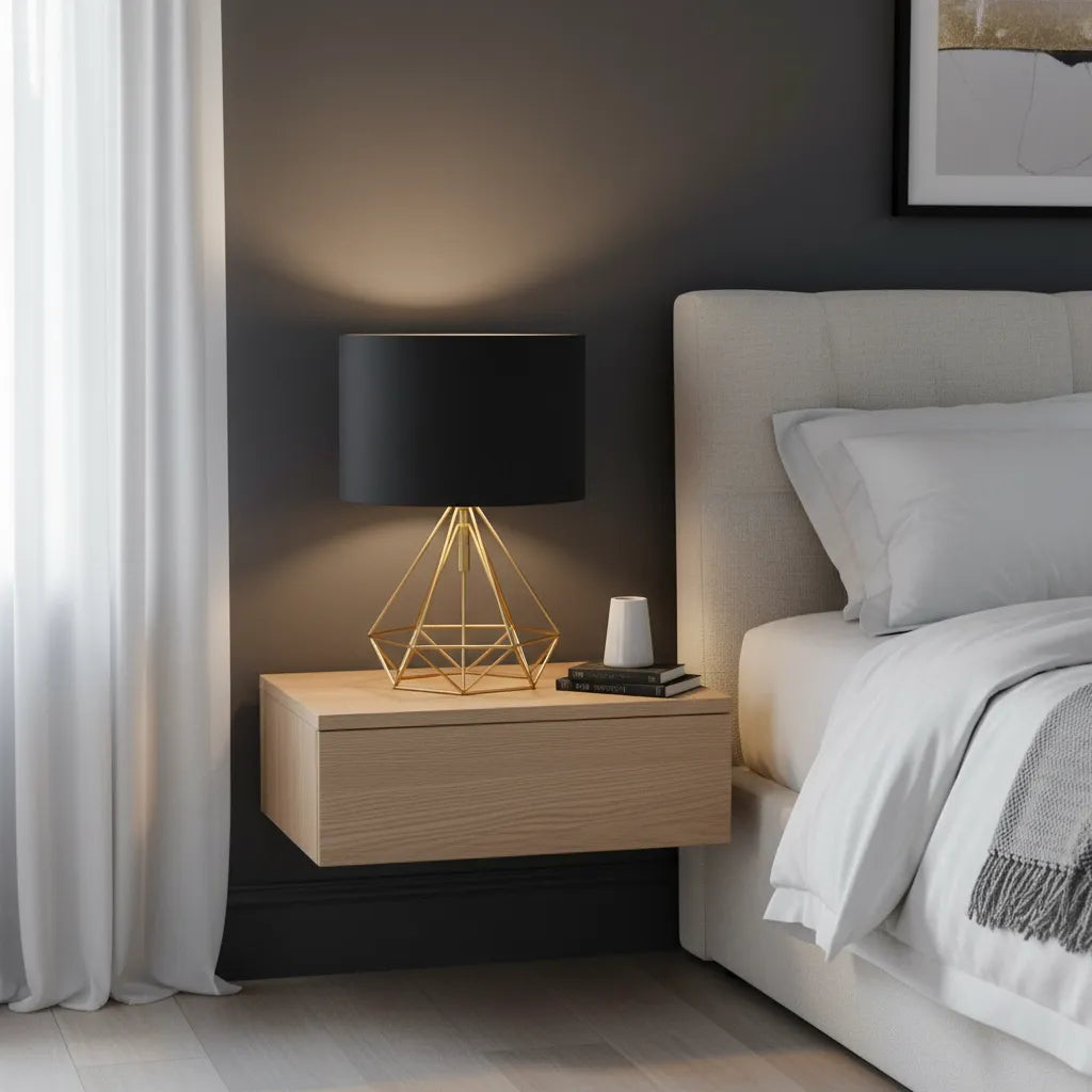 Lampe de Chevet Noir