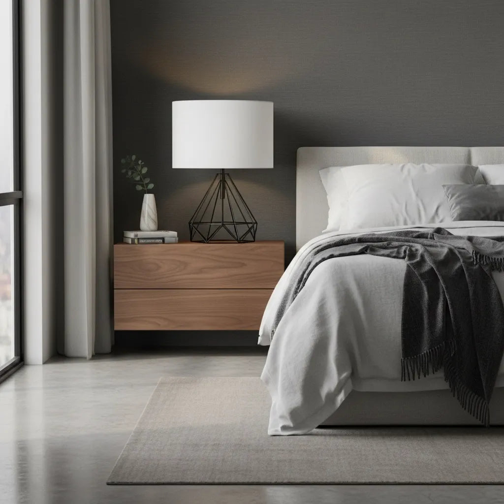 Lampe de Chevet Noir