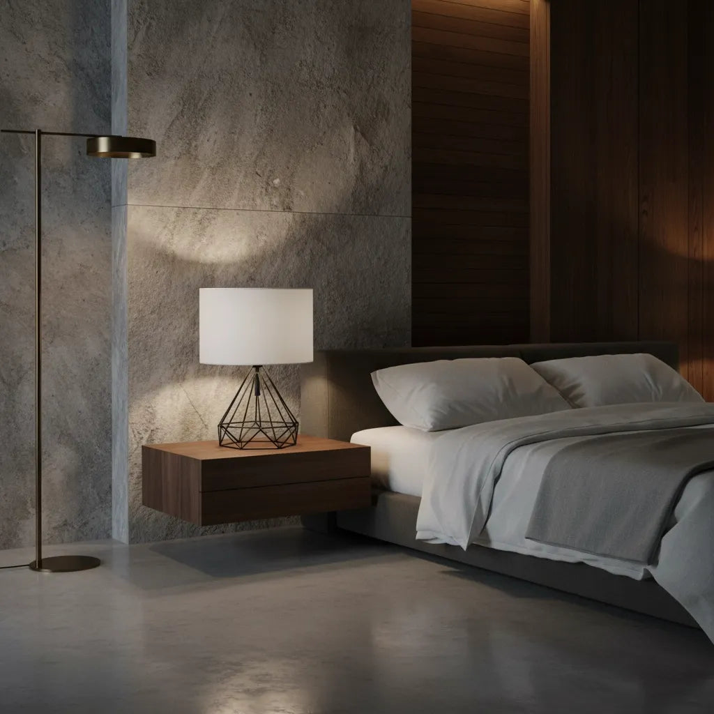 Lampe de Chevet Noir