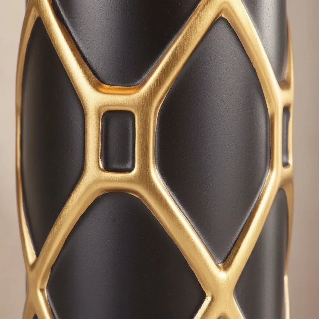 Lampe de Chevet Noir et Or