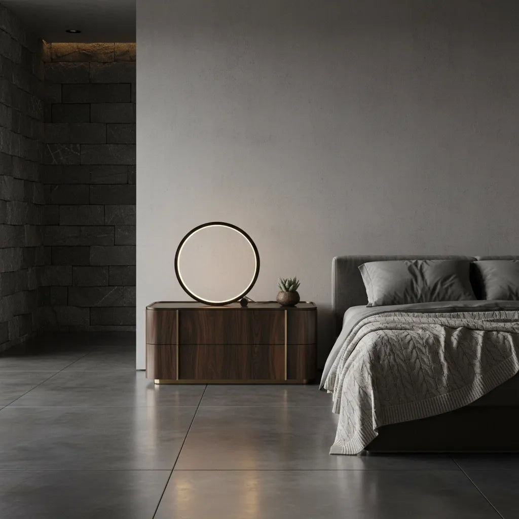 Lampe de Chevet Noire