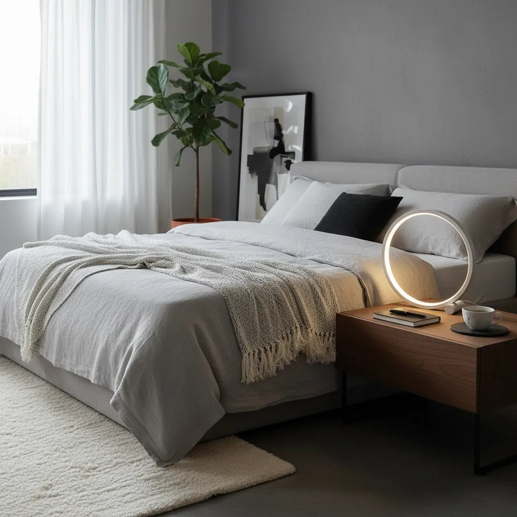 Lampe de Chevet Noire