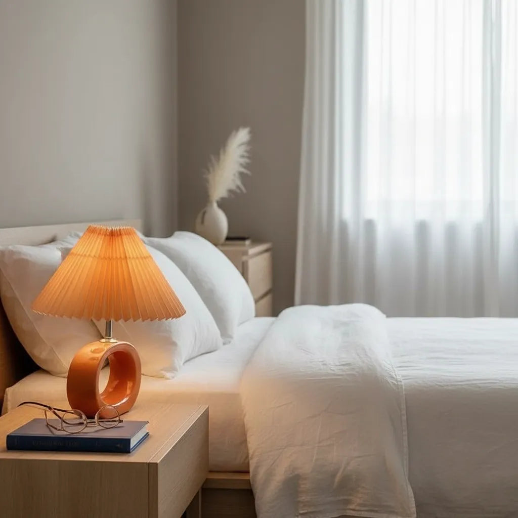 Lampe de Chevet Orange