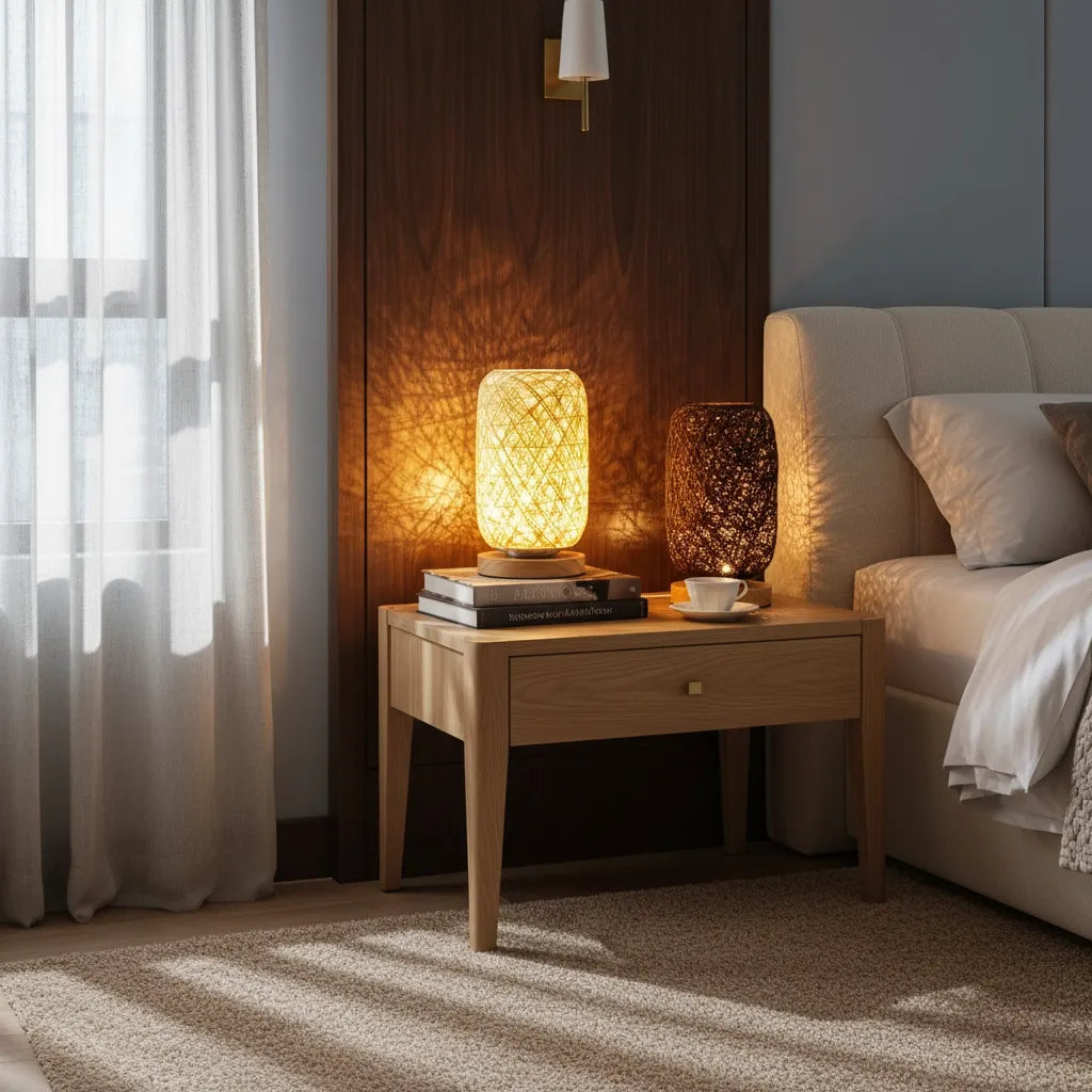 Lampe de Chevet Osier