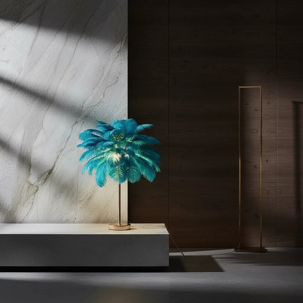 Lampe de Chevet Plume