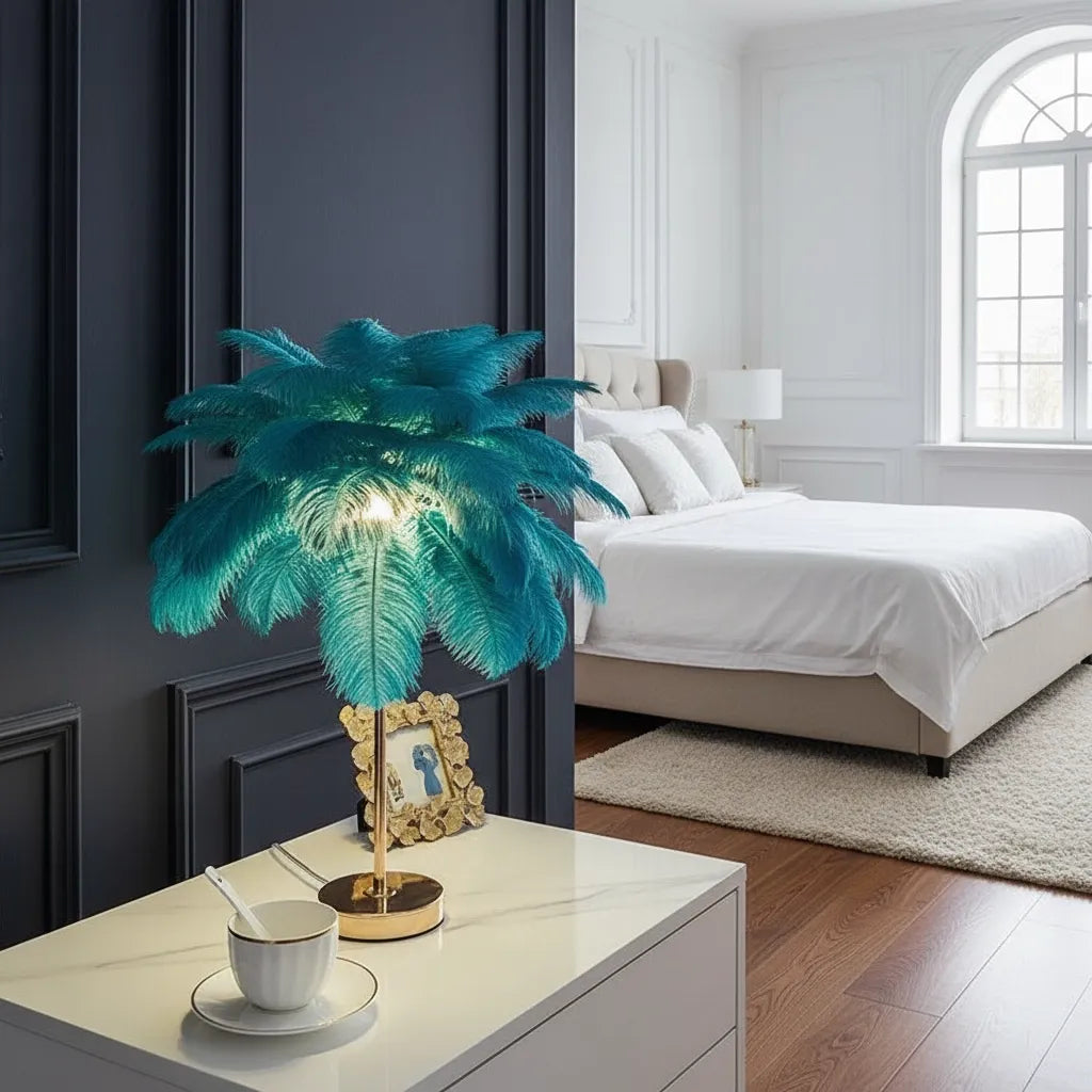 Lampe de Chevet Plume