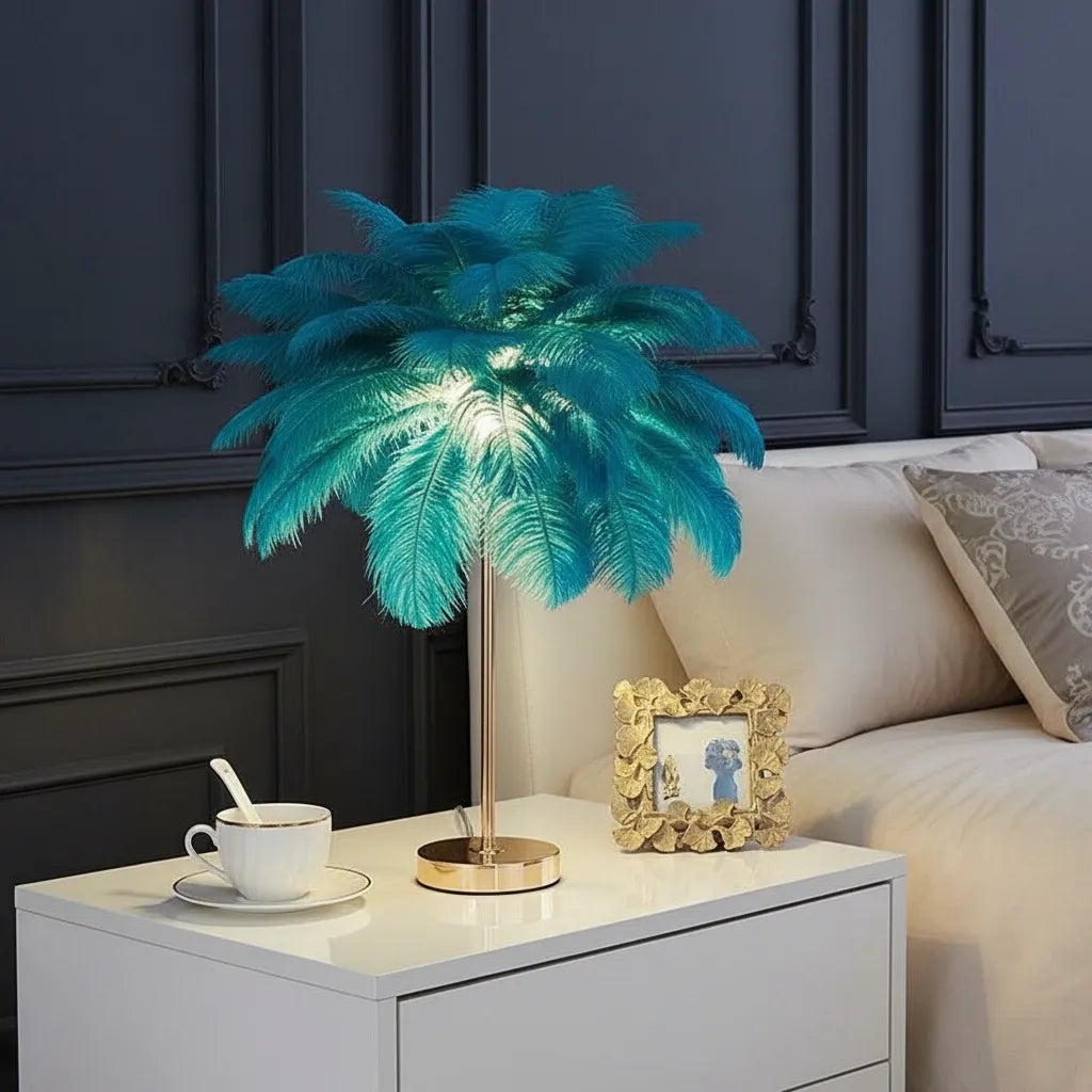 Lampe de Chevet Plume