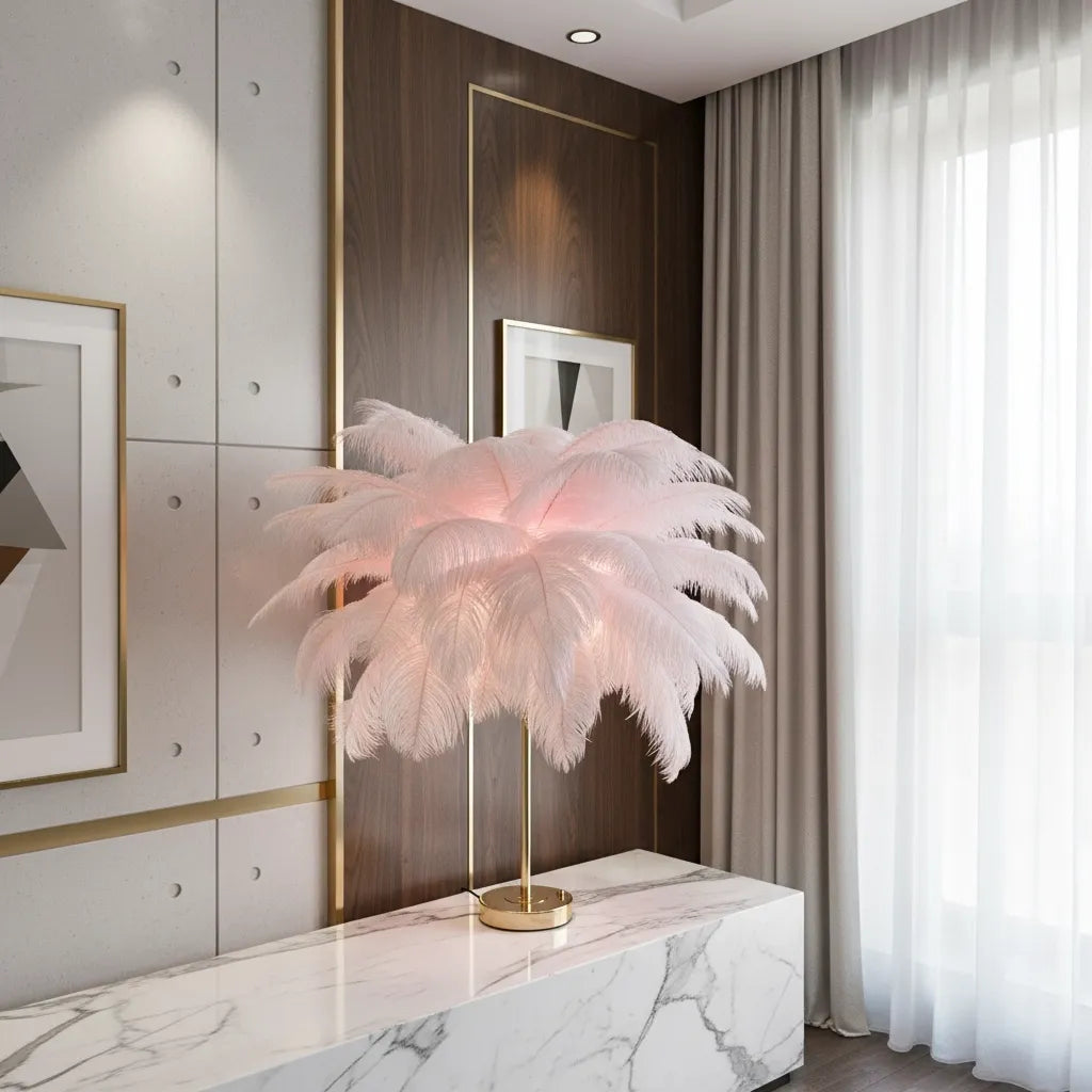 Lampe de Chevet Plume