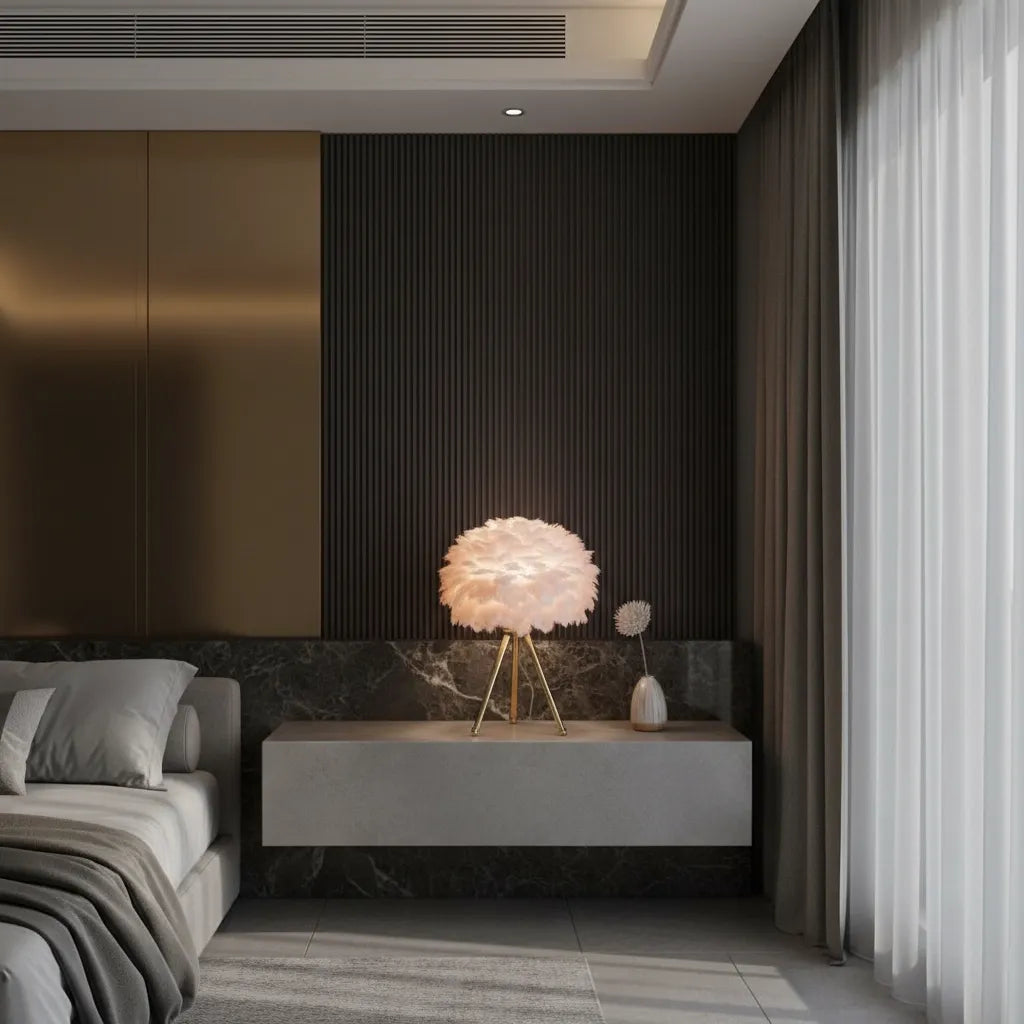 Lampe de Chevet Romantique