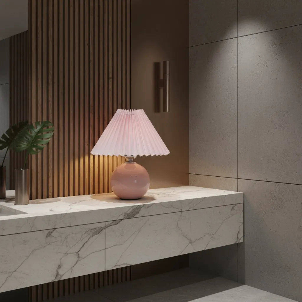 Lampe de Chevet Rose