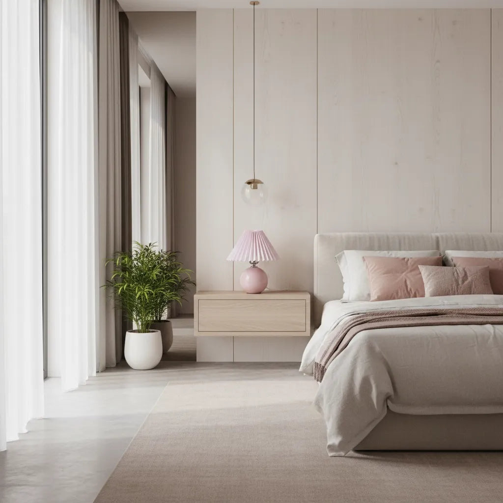 Lampe de Chevet Rose