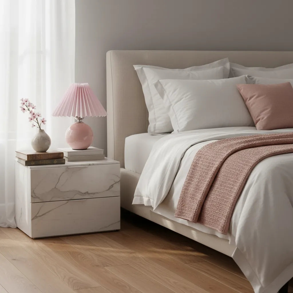 Lampe de Chevet Rose