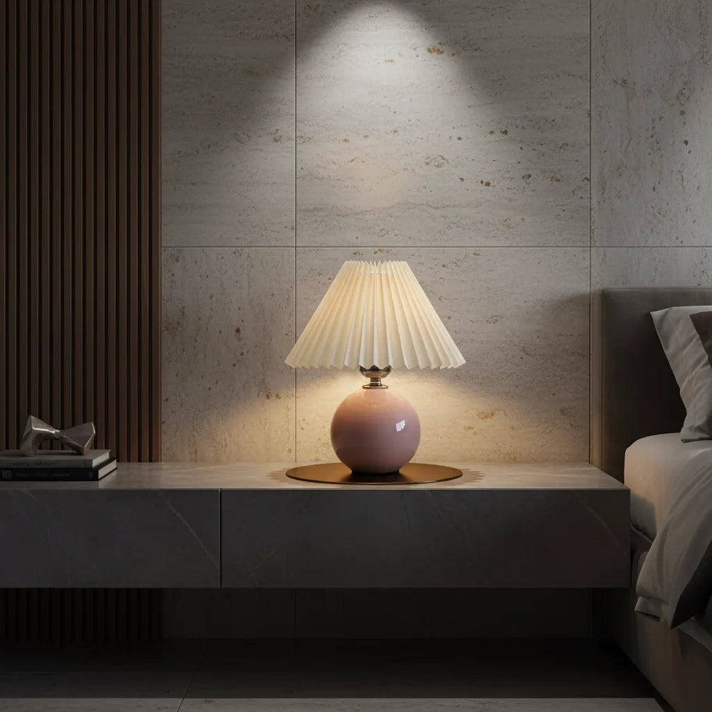 Lampe de Chevet Rose