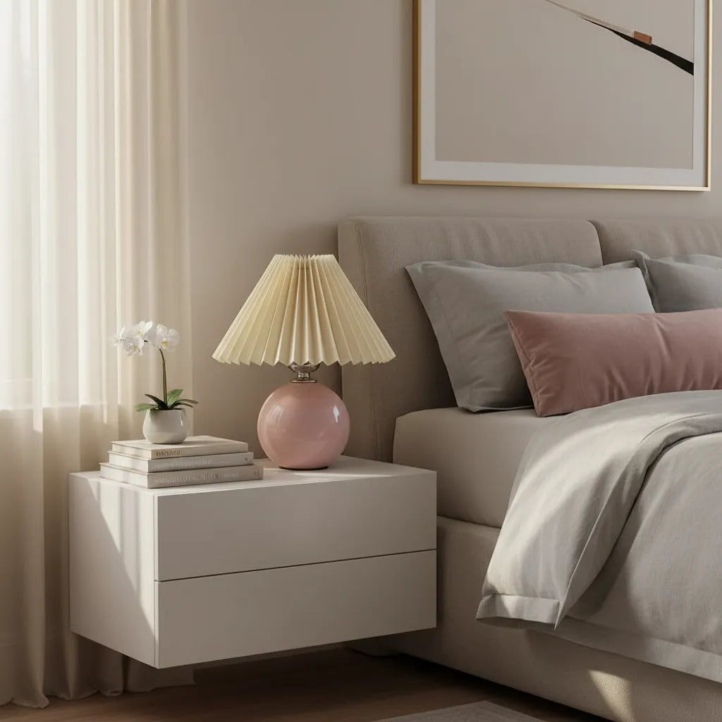 Lampe de Chevet Rose