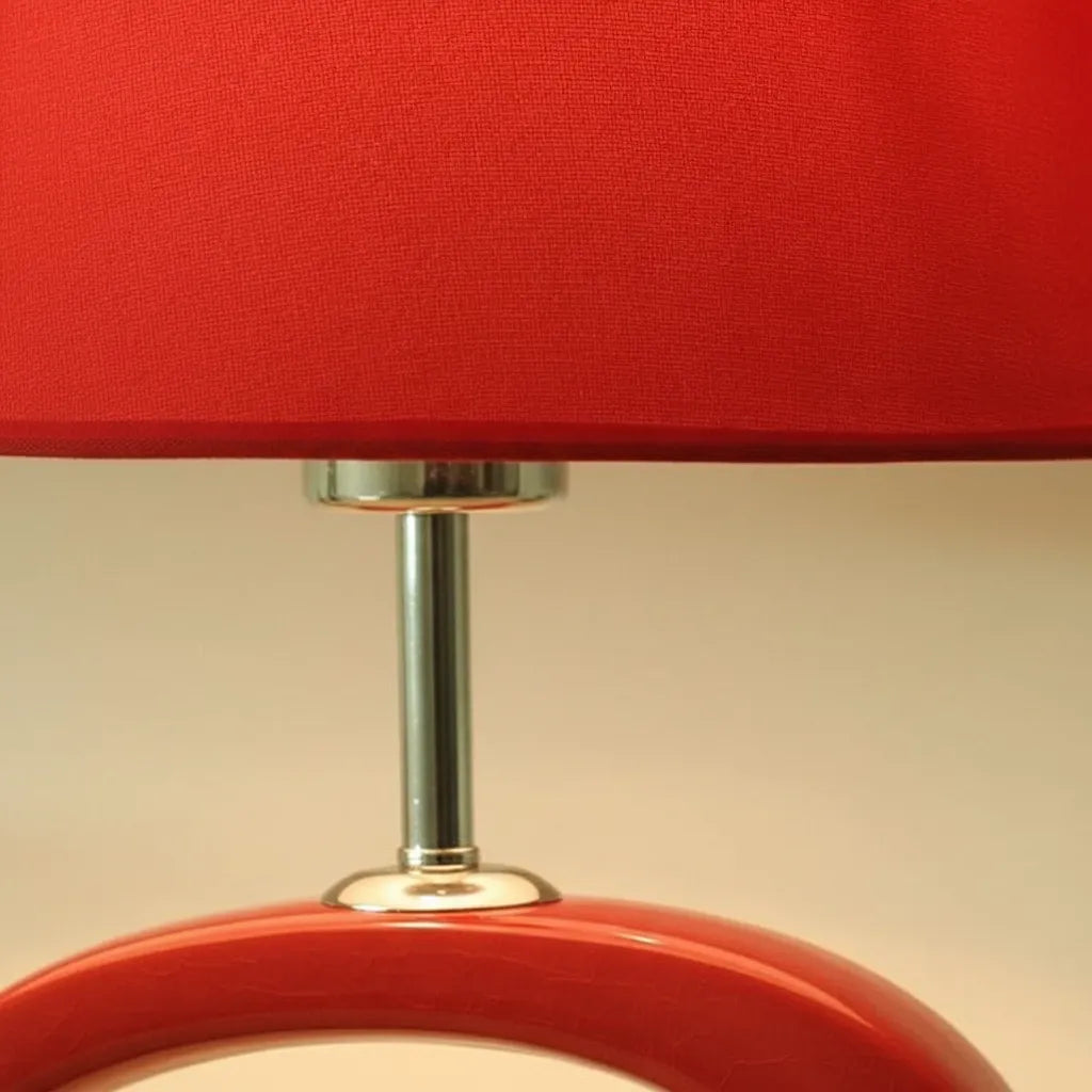 Lampe de Chevet Rouge