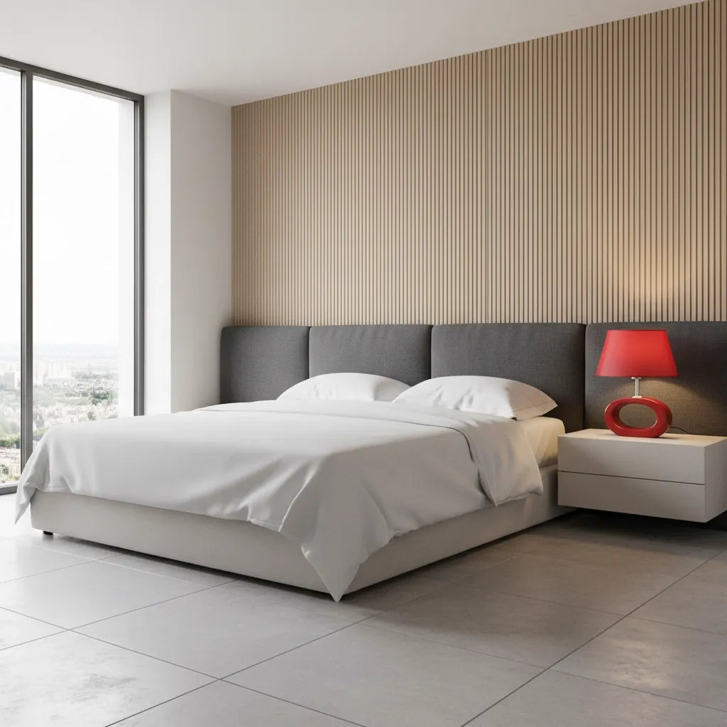 Lampe de Chevet Rouge