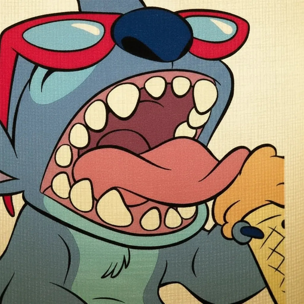 Lampe de Chevet Stitch