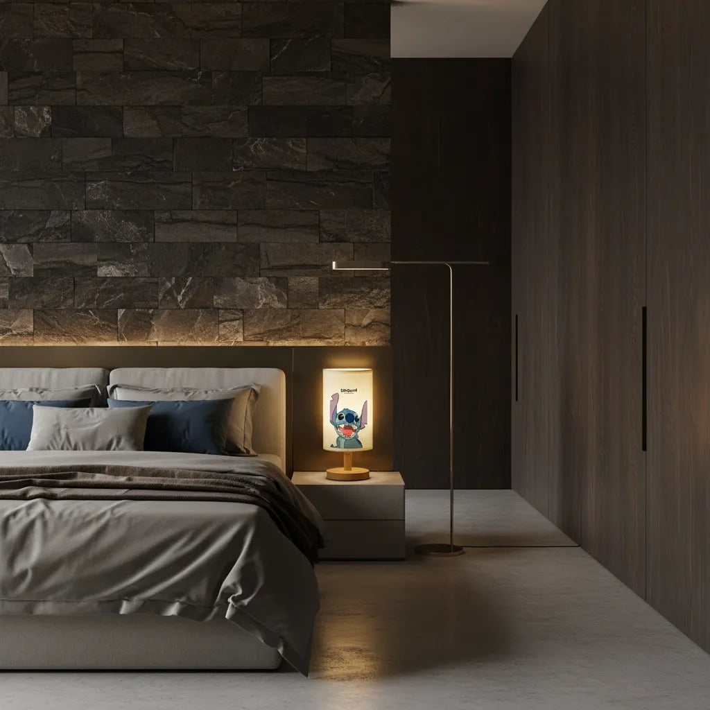 Lampe de Chevet Stitch