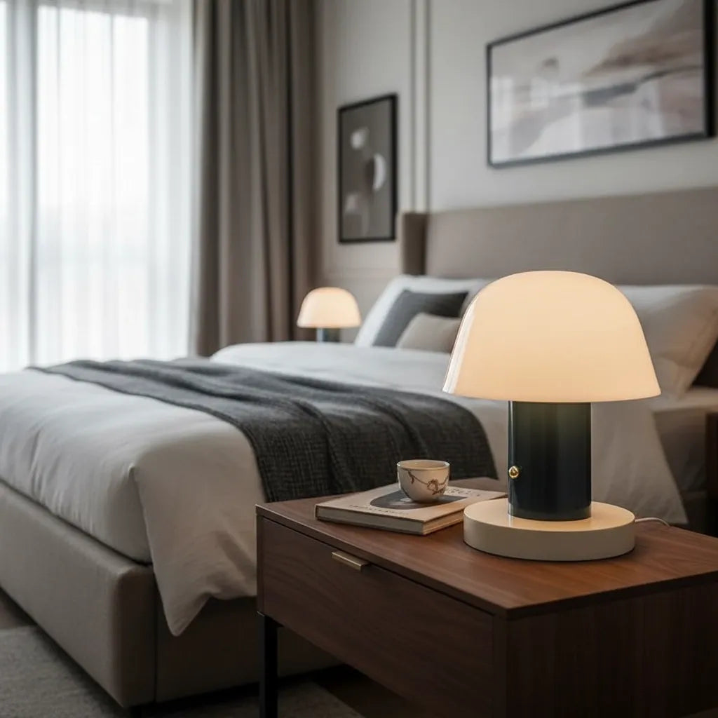 Lampe de Chevet sur Piles Champignon