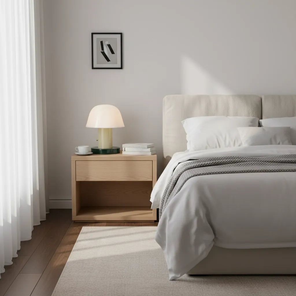 Lampe de Chevet sur Piles Champignon