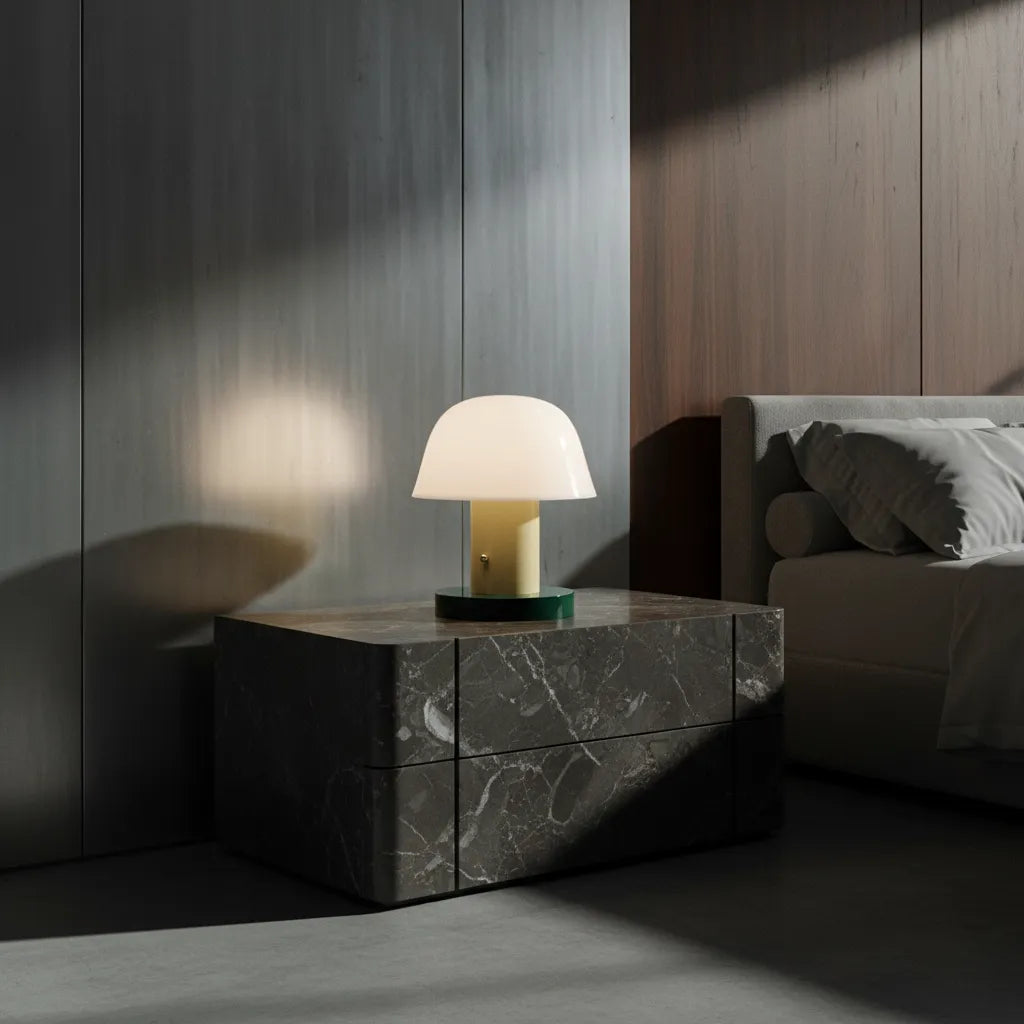 Lampe de Chevet sur Piles Champignon