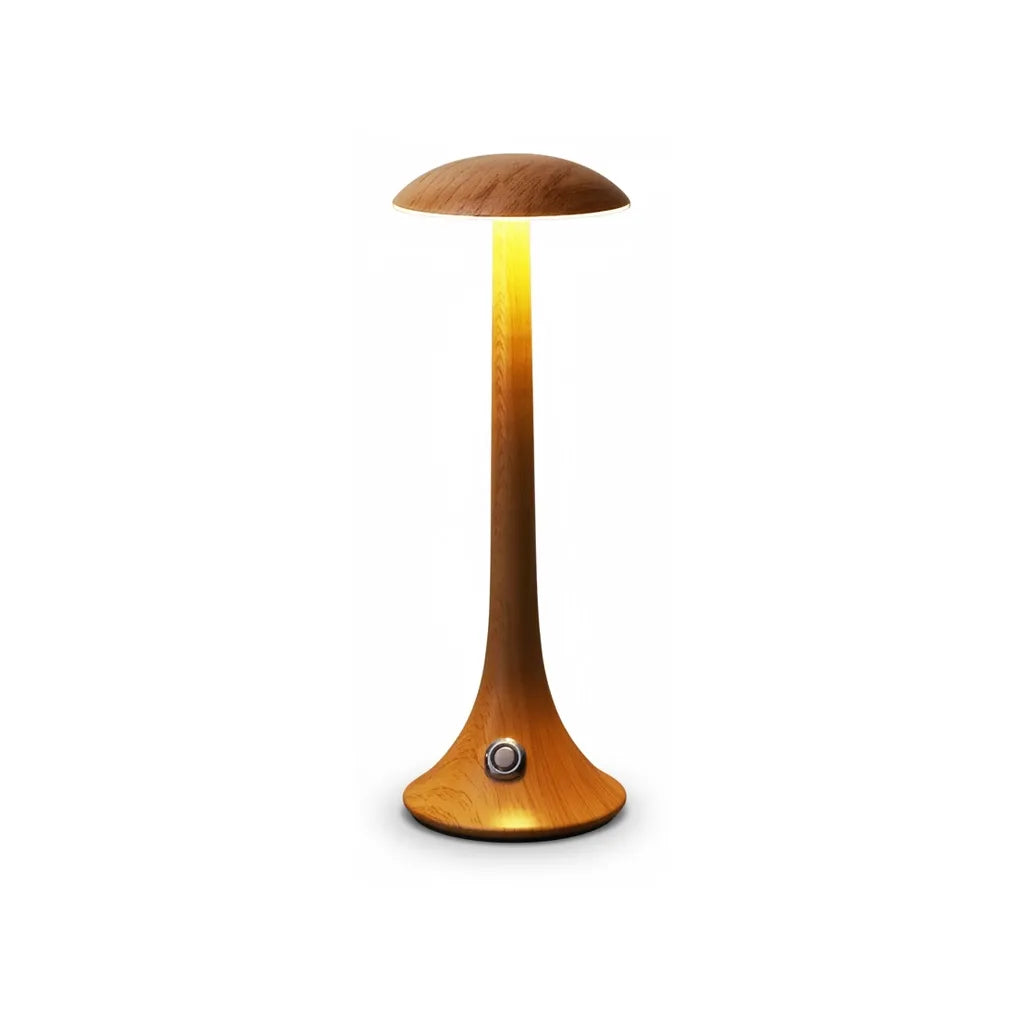 Lampe de Chevet Tactile Bois
