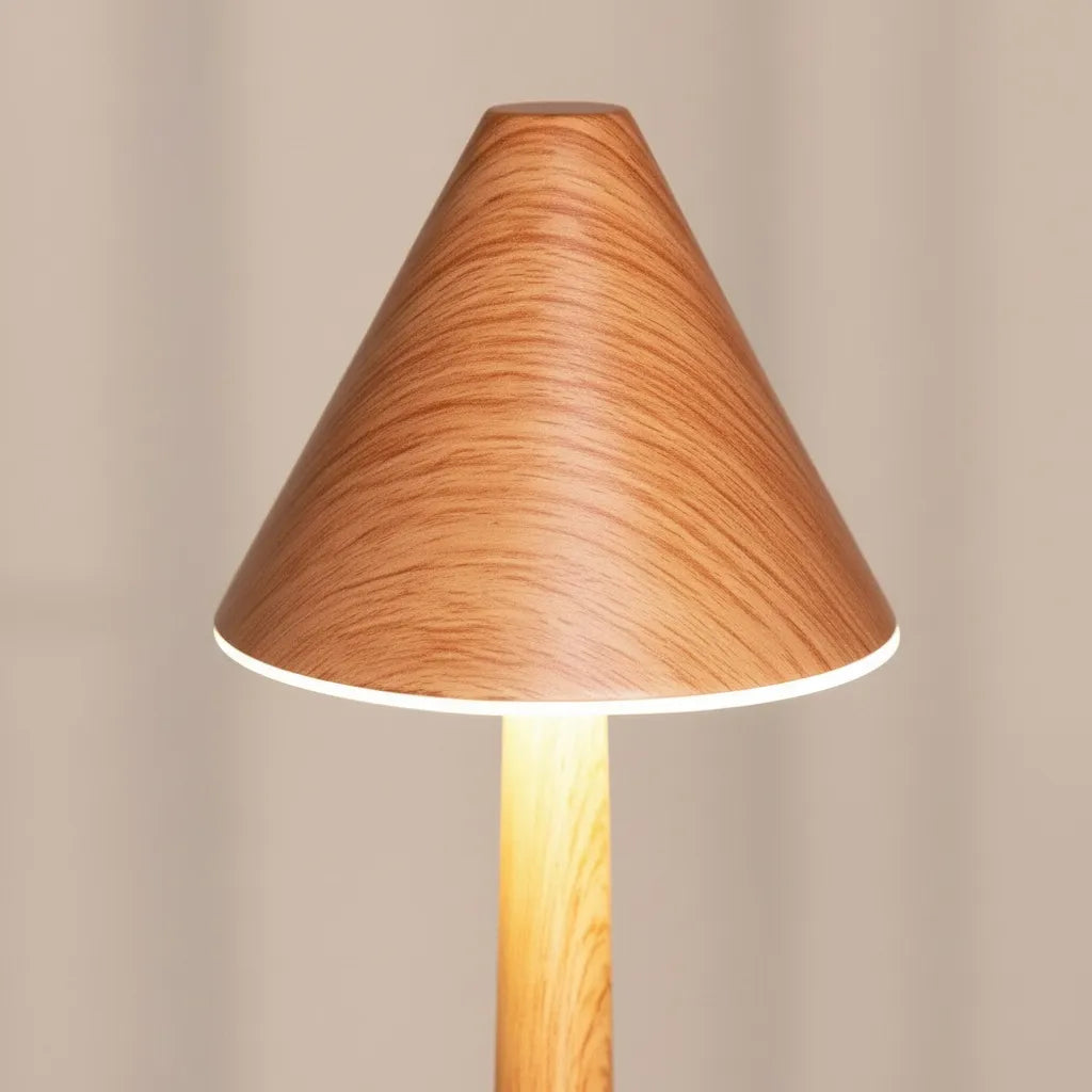 Lampe de Chevet Tactile Bois